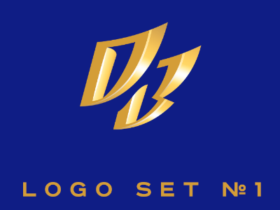 Logo set №1 calligraphy lettering logo logotype