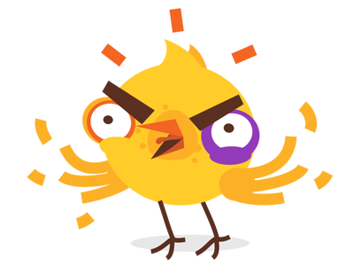 Angry chicken angry chicken happiness hematoma hit sorrow strike yellow