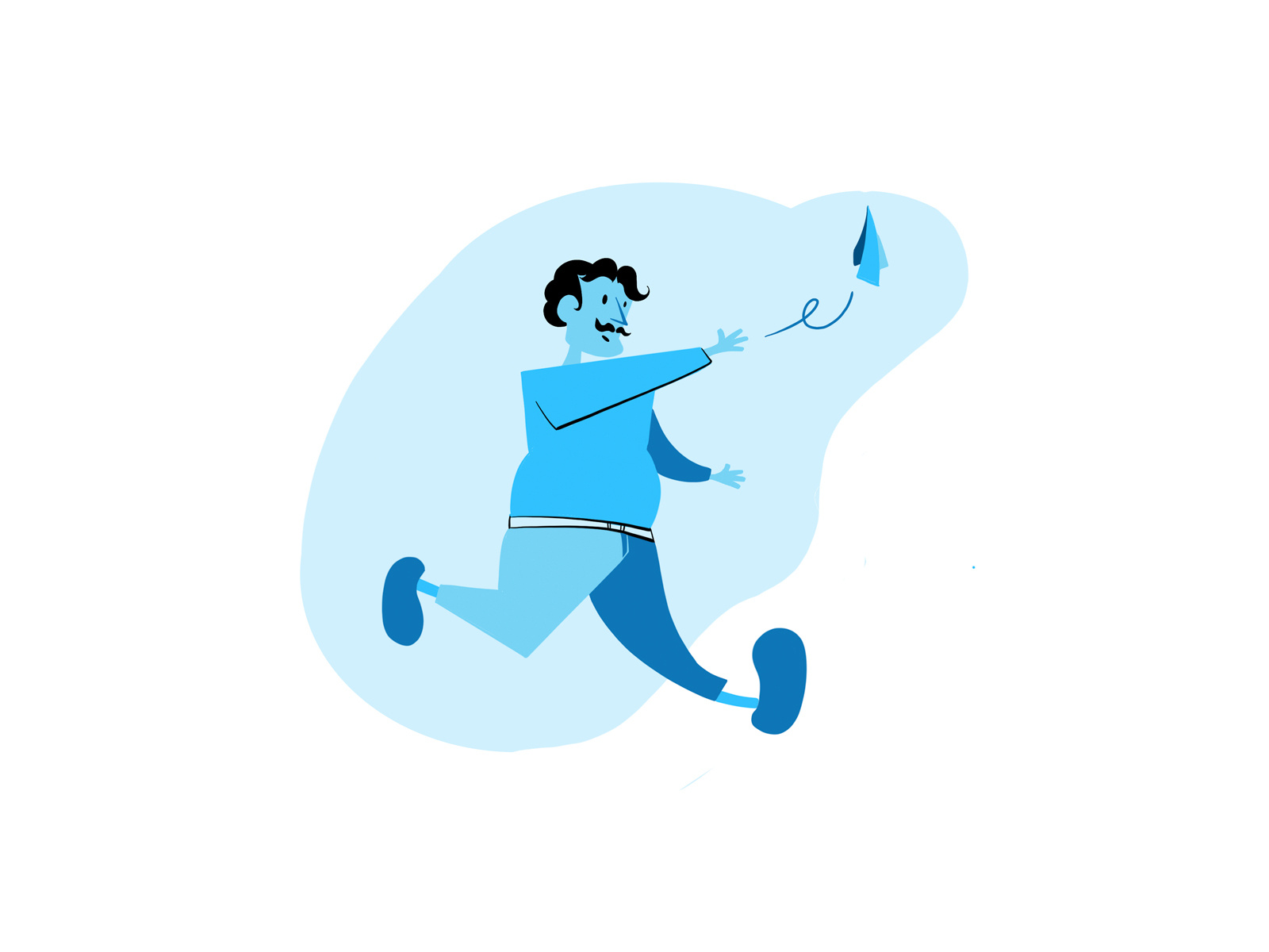 Simple and flat illustration by Veselin Rangelov on Dribbble