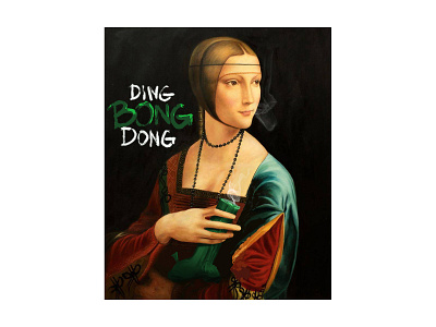 Leonardo Da Vinci style 2 digital artwork graphic design hand drawn illustration leonardo da vinci merch design painting