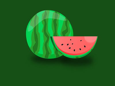 Watermelon illustration adobe illustrations graphic art graphic design graphics illustrations inkscape photoshop png image vector vector art vector design vector drawing vector graphics vector image vector png image watermelon