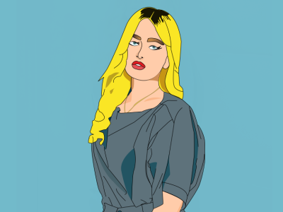 Drawing cartoon image cartoon images digital art digital color painting digital painting girl portrait graphic design illustrations inkscape vector line art new painting portrait drawing real images vector art vector colors vector drawing vector image