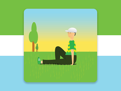 Man sitting in the park graphic art graphic design graphics illustration illustrations man illustration man sitting in the park new vector art park illustration. photoshop photoshop art photoshop graphics vector vector drawing vector illustration