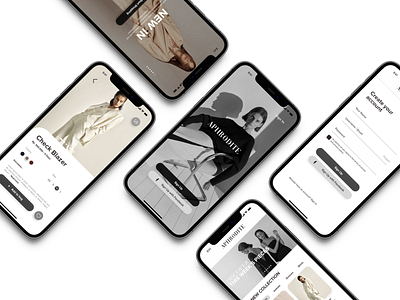 Aphrodite - Clothing Rent App app design ui ui design