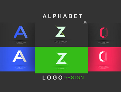 Alphabet Redesign Logo creative logo flat graphic design illustration logotype minimalist logo typography
