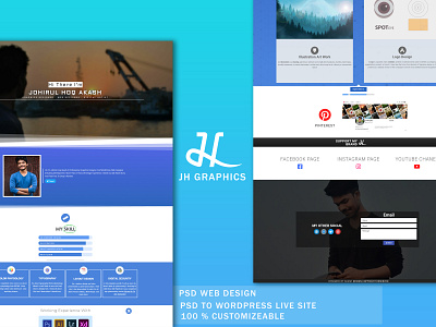 Personal website design portfolio showcase branding graphic design illustration minimal webdesign website design