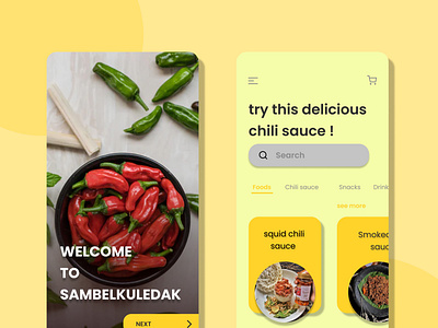 App food Sambelkuledak from indonesia!