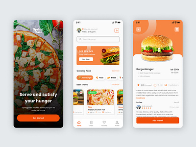 Mobile App - SpringPlate Restaurant Delivery