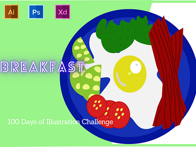 Day-10-Food Illustration-Breakfast