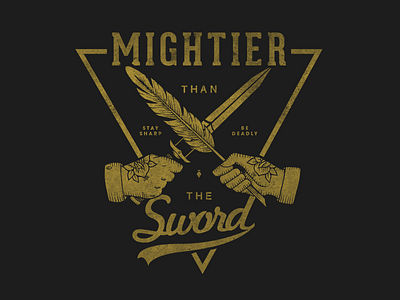 Mightier Than The Sword
