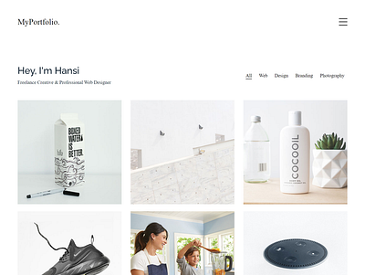 UX UI Design MyPortfolio WebSite bootstrap design html css modern ui ux web