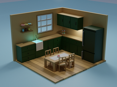 Kitchen Blender 3D