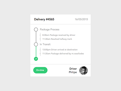 Package Delivery Tracking