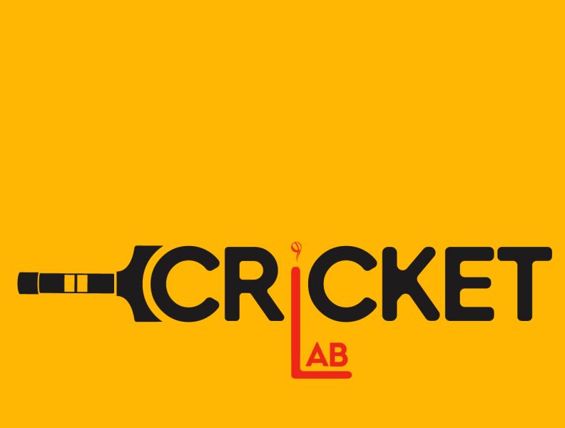 logo for Cricket Lab by Aftab Ayub Onick on Dribbble