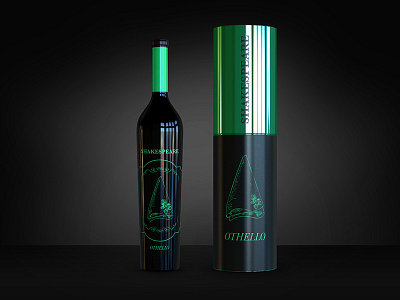 Wine Concept concept package packaging psd shakespeare simple wine