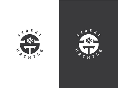 STREET HASHTAG brand identity branding branding design design lettermark logo logo design logodesign minimal vector