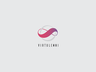 Virtulemni Logo Design brand identity branding branding design creative logo design graphic design lettermark logo logo design minimal minimal logo