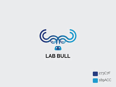 bull logo brandmark designdesigner flat design icon illustrator typography vector