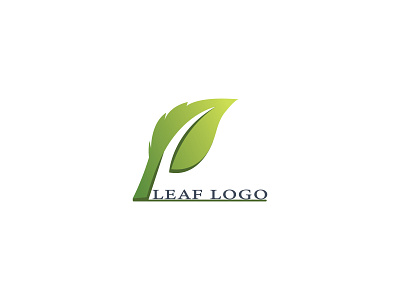 LEAF LOGO label