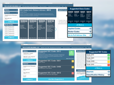 Insurance Underwriter Tool ui ux web