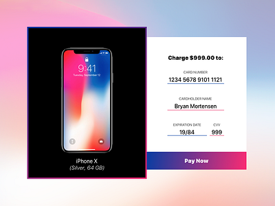 Daily UI Challenge #002