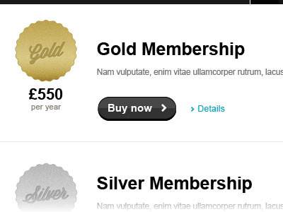 Membership options arrows buttons membership sign texture ui up