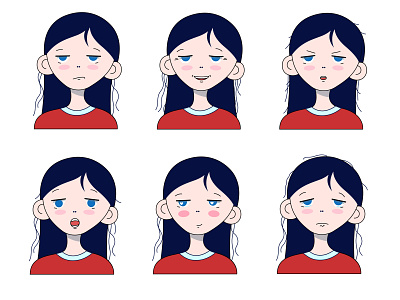 Character design - emotions