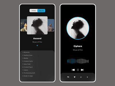 Daily UI Challenge - Day 9: Create a Music Player adobephotoshop adobexd appdesign blackfemaledesigner dailyui dailyuichallenge dailyux design figma interactiondesign productdesign ui usability userexperience ux uxd uxdesign uxdesigner uxlife