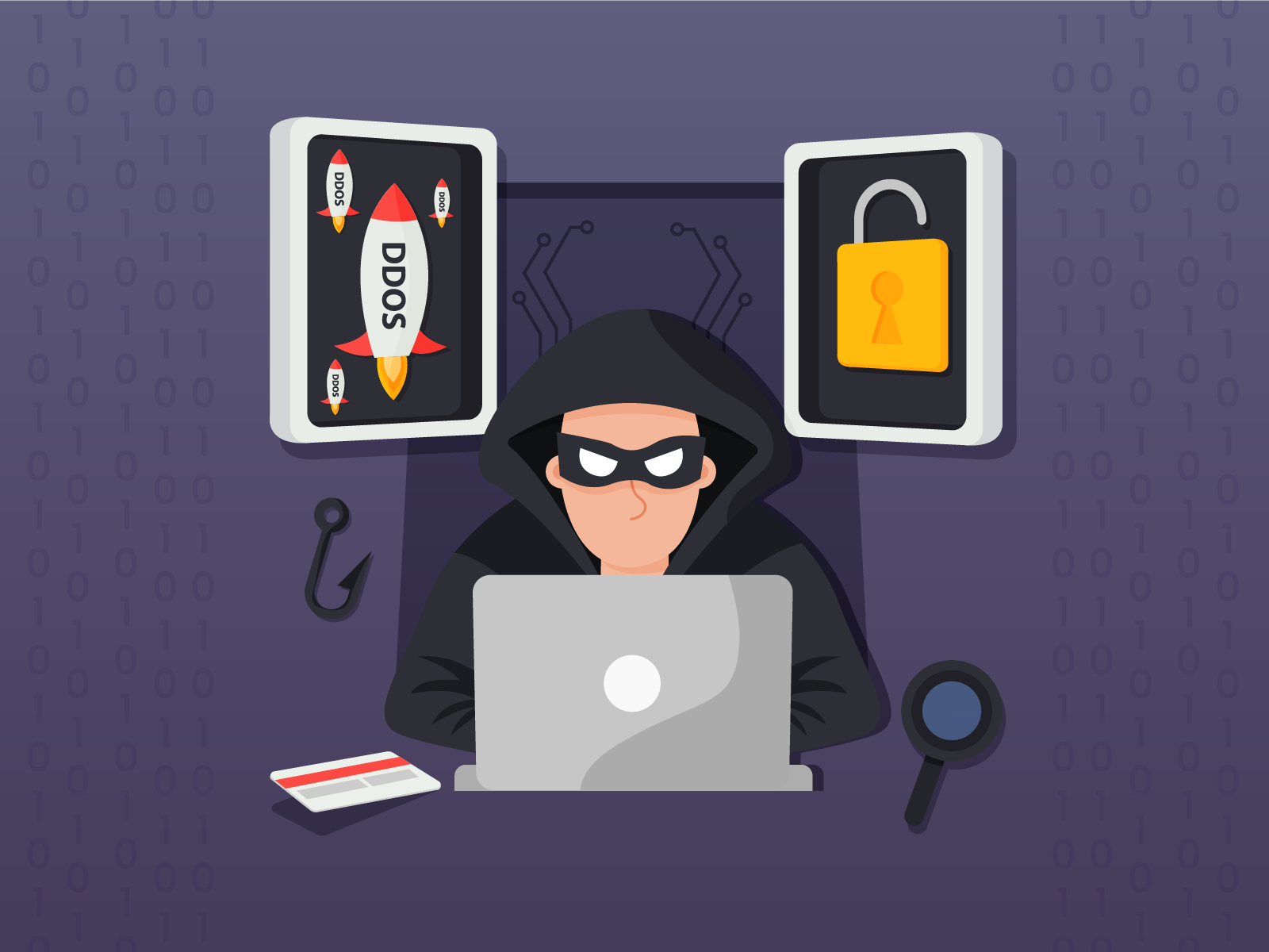 Hacker Activity by Menderes Mertoglu on Dribbble