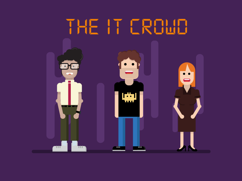 The It Crowd By Menderes Mertoglu On Dribbble