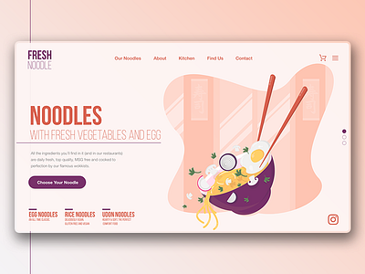 Fresh Noodle Website