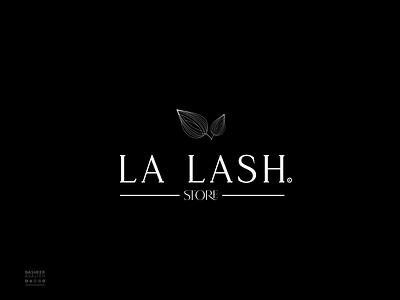 LA LASH© art branding design graphic design icon logo typography ui ux website