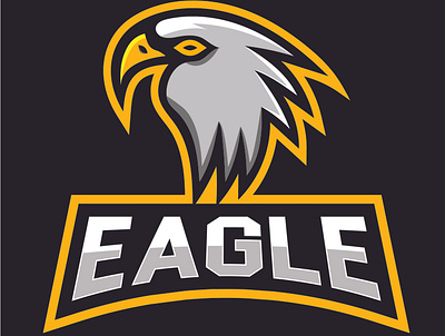 Eagle Mascot Logo 2021 2021 logo abstract logo beauty best logo birdlogo brand identity branding design eagle logo eagle mascot illustration illustrator logo new design