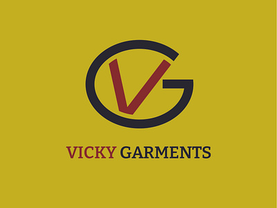 V Garment shop logo