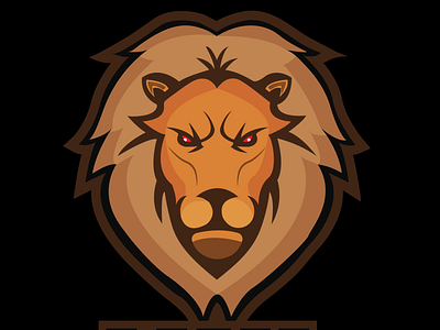 Lion Mascot Logo