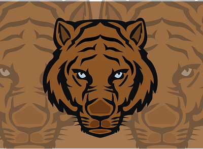 Tiger Mascot Logo 2021 logo animal logo beauty best logo illustrator logo new design tiger tiger logo tiger mascot vector