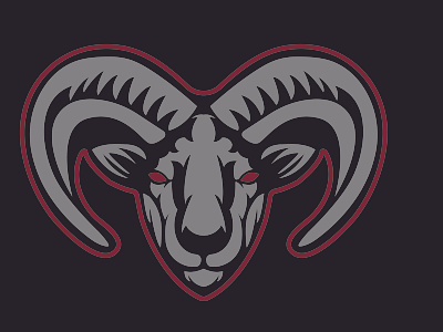 Goat Mascot logo