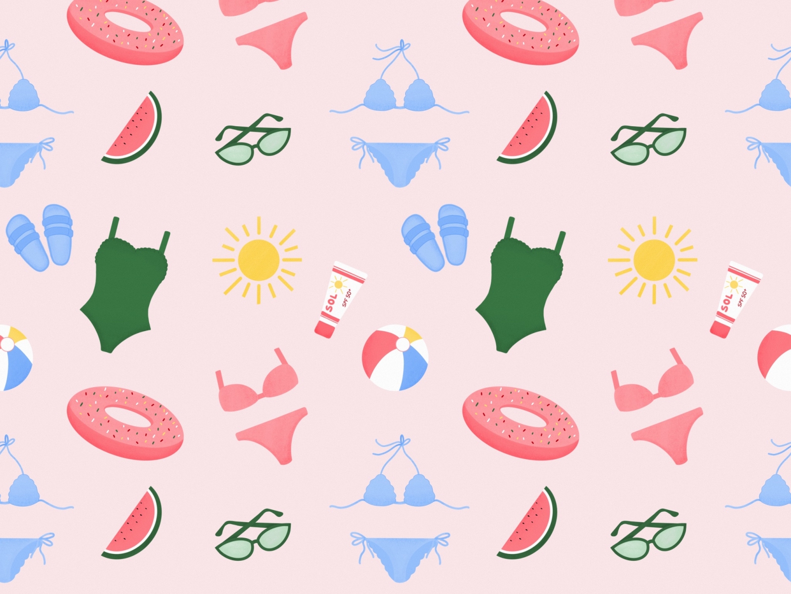 Summer Pattern By Zoe Anthopoulou 