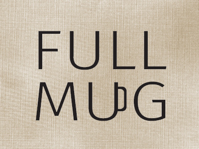 Full Mug sneak peak brand coffee cup logo mug