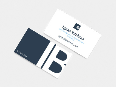 butenas.com new business card brand business business card card