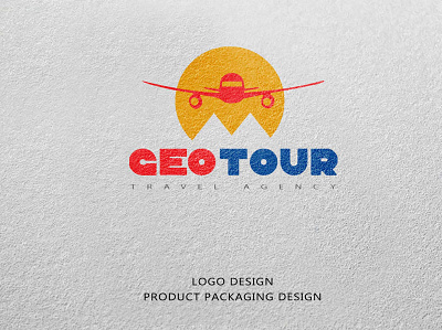 GEOTOUR (Travel Agency) art design georgia logo tours travel agency logo