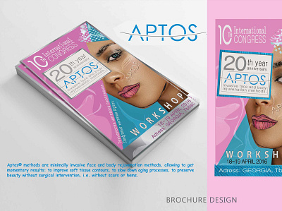 Aptos brochure design design georgia logo poster design