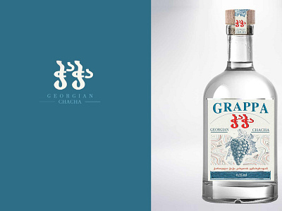 Georgian "Chacha" alcohol design georgia illustrator logo packaging design photoshop vodka