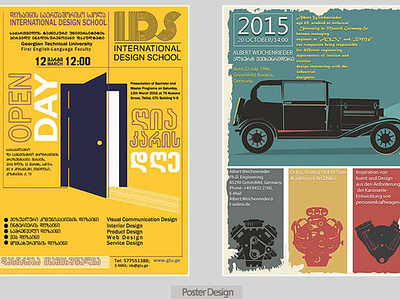 International Design School Poster.