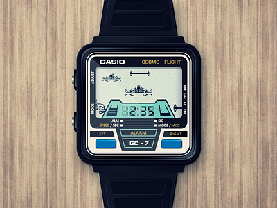 Casio "Cosmo Flight" watch