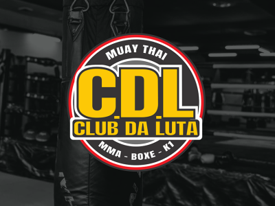 CDL Clube da Luta - Identidade Visual boxe brand identity branding design fight club k1 logo logotype mma muay thai