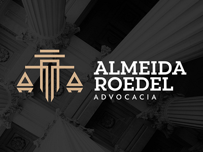 Almeida Roedel Advocacia - Identidade visual brand brand identity branding design identidade visual lawyer logo logotype marca visual identity