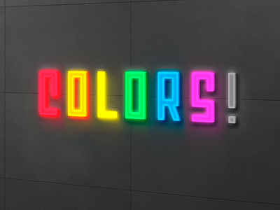 Colors Game Minimalist - Identidade visual brand design brand identity branding design logo logo design logotype minimalist typography