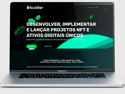 Buidler It - Landing Page Website UI UX bitcoin crypto divi divi theme ethereum graphic design landing page metaverse nft responsive layout ui ui ux user experience user interface ux website wordpress