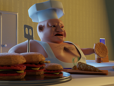 Dirty chef 3d